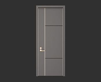 室内门SketchUp草图大师SU模型下载07795