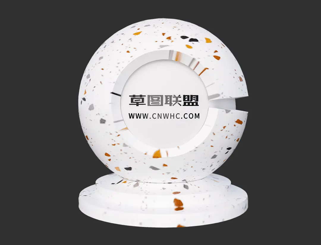 Enscape水磨石SketchUp地面材质贴图下载398