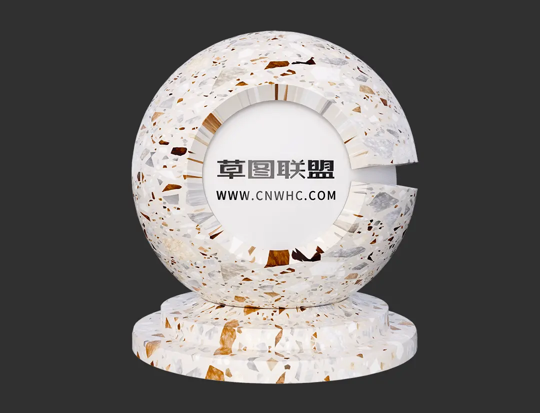 Enscape水磨石SketchUp地面材质贴图下载409