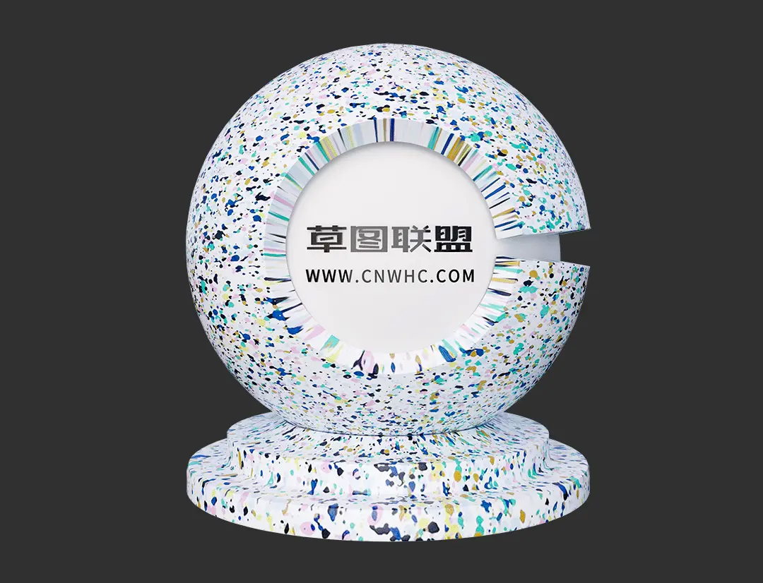 Enscape水磨石SketchUp地面材质贴图下载414