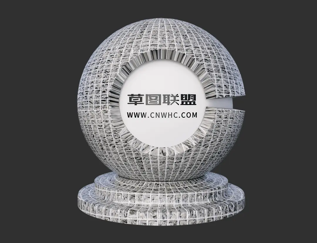 Enscape马赛克瓷砖材质贴图下载022