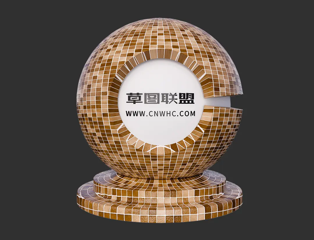 Enscape马赛克瓷砖材质贴图下载025