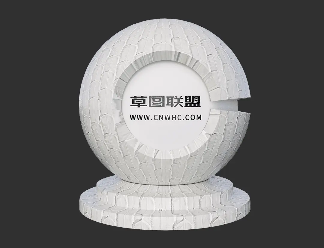 Enscape羽毛砖瓷砖材质贴图下载0004