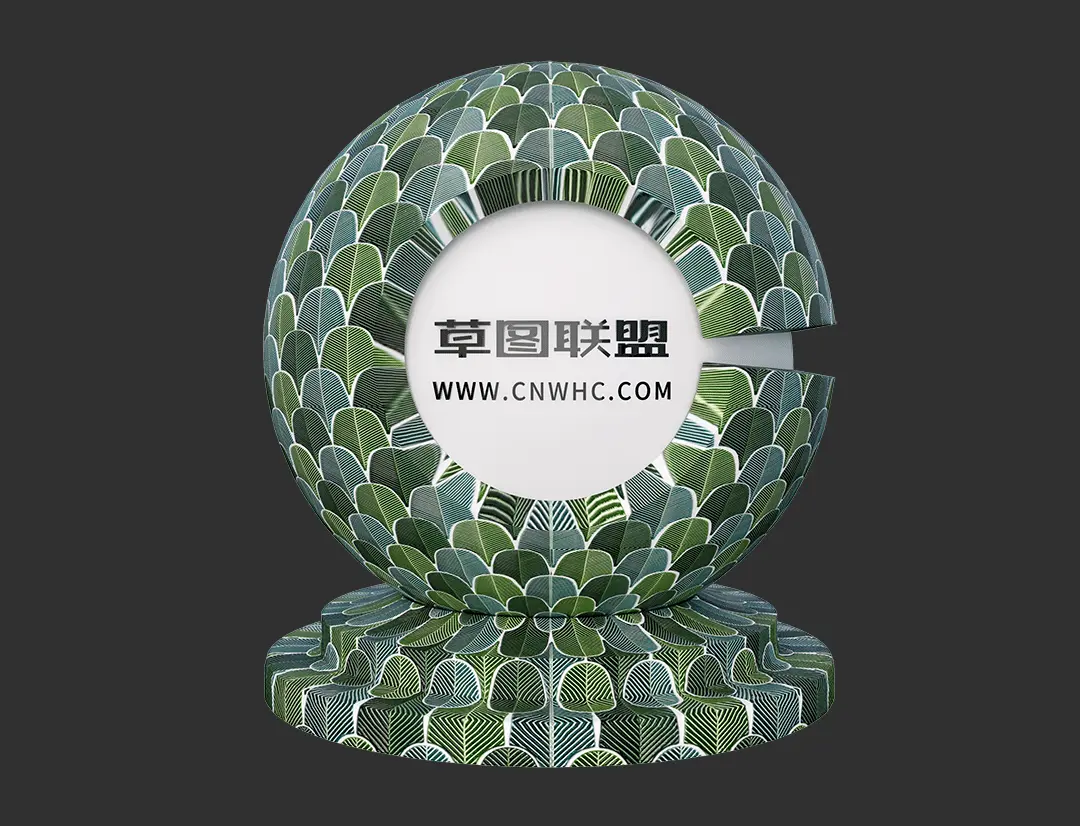 Enscape羽毛砖SketchUp瓷砖材质贴图下载0015