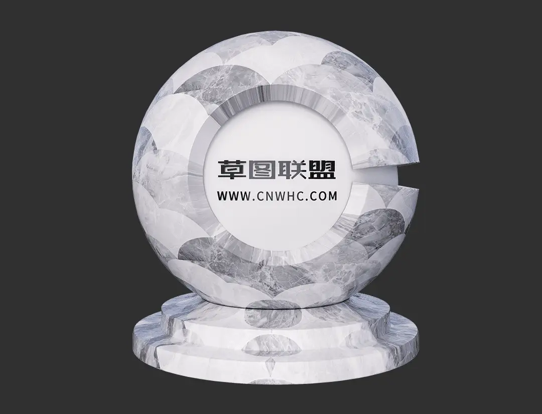 Enscape羽毛砖SketchUp瓷砖材质贴图下载0020