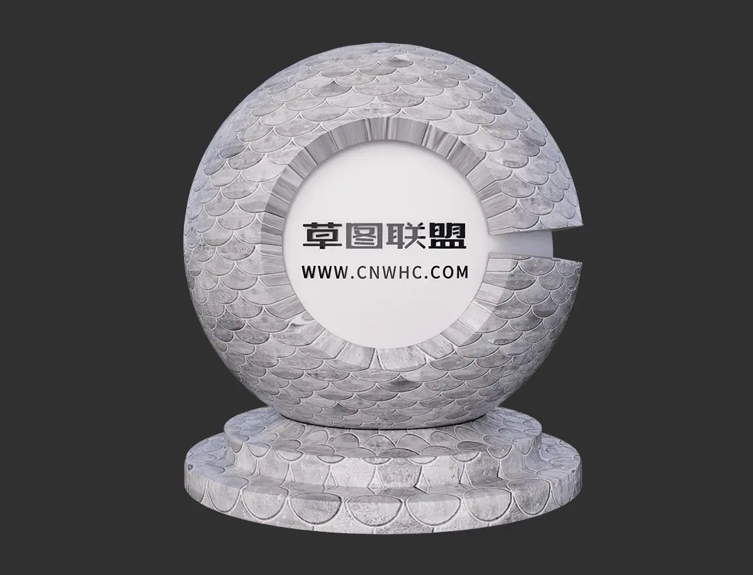 Enscape羽毛砖SketchUp瓷砖材质贴图下载0021