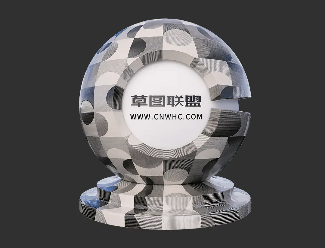 Enscape花纹瓷砖SketchUp墙砖地砖材质贴图下载0030