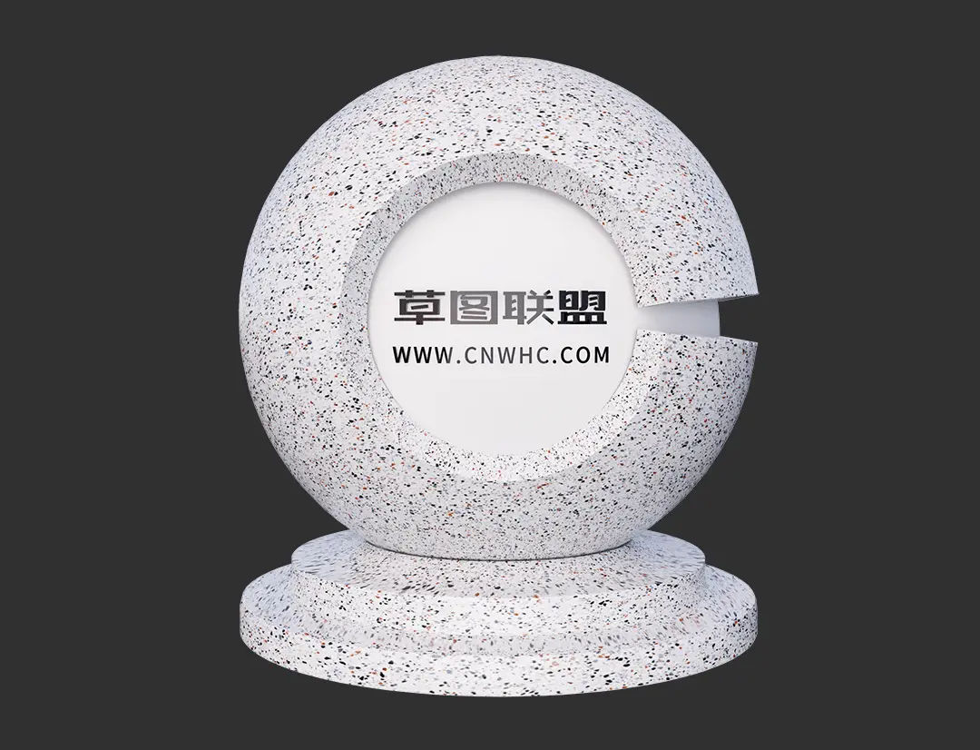 Enscape水磨石SketchUp地面材质贴图下载045