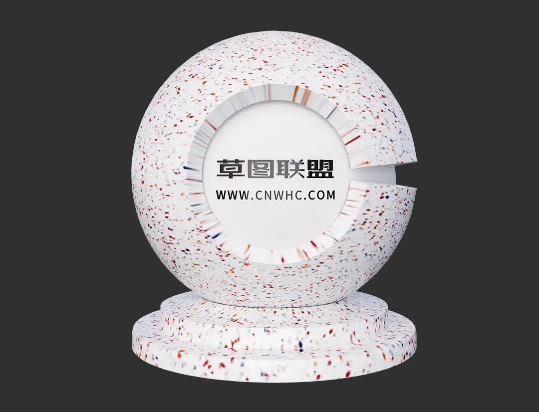 Enscape水磨石SketchUp地面材质贴图下载051