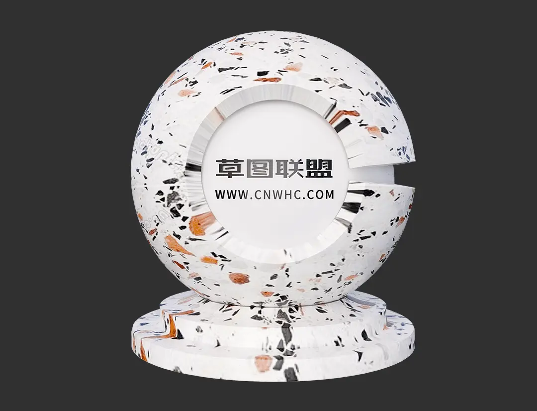 Enscape水磨石SketchUp地面材质贴图下载437