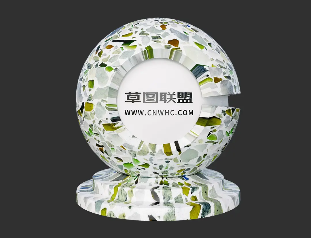 Enscape水磨石SketchUp地面材质贴图下载450