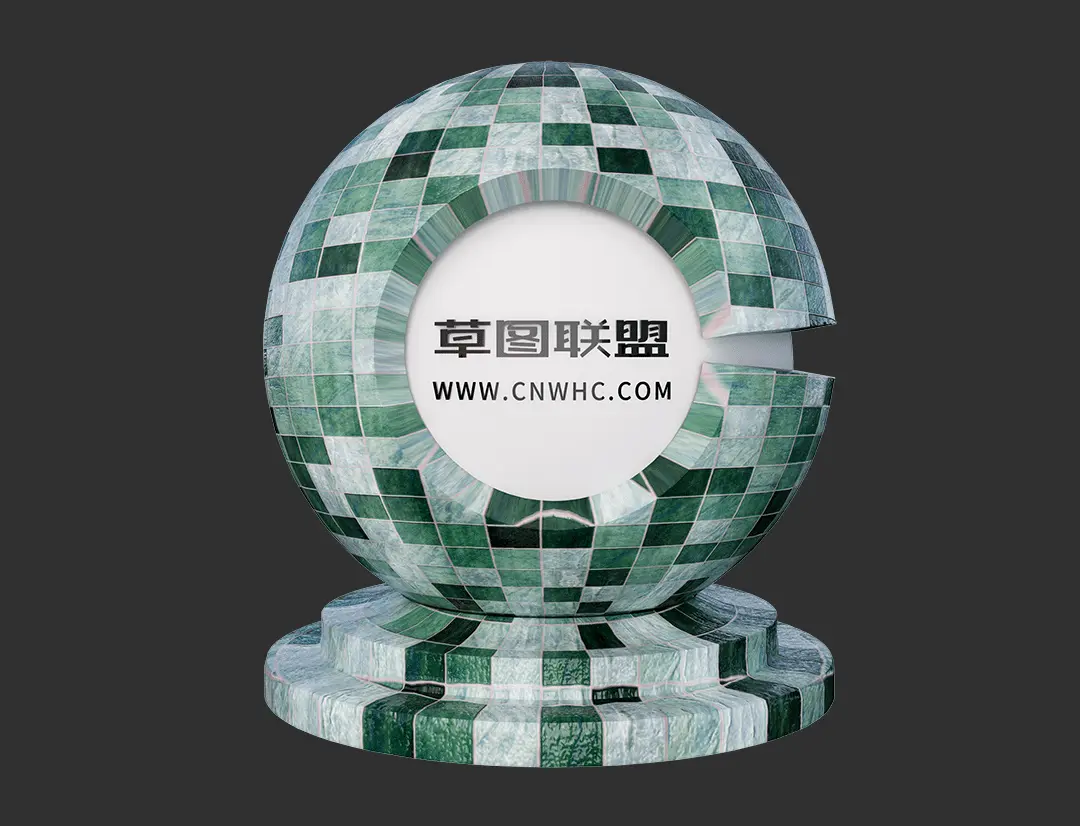 Enscape马赛克瓷砖材质贴图下载033