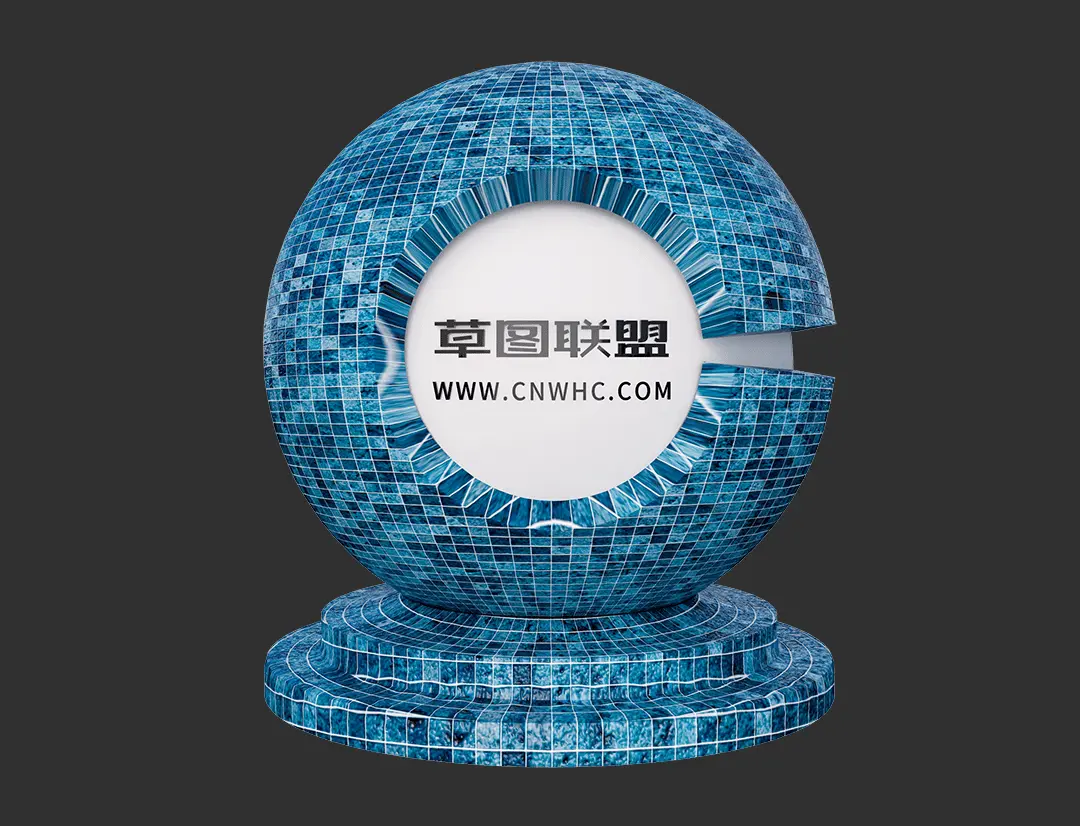 Enscape马赛克瓷砖材质贴图下载034
