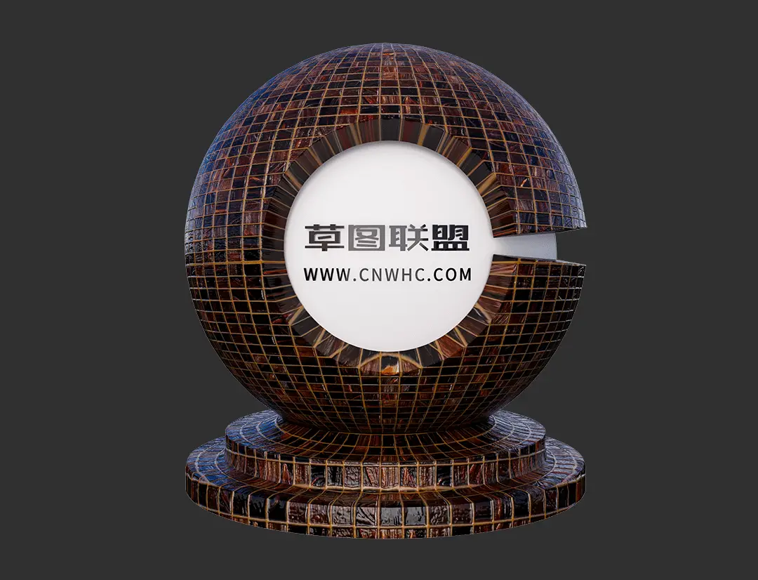 Enscape马赛克瓷砖材质贴图下载053