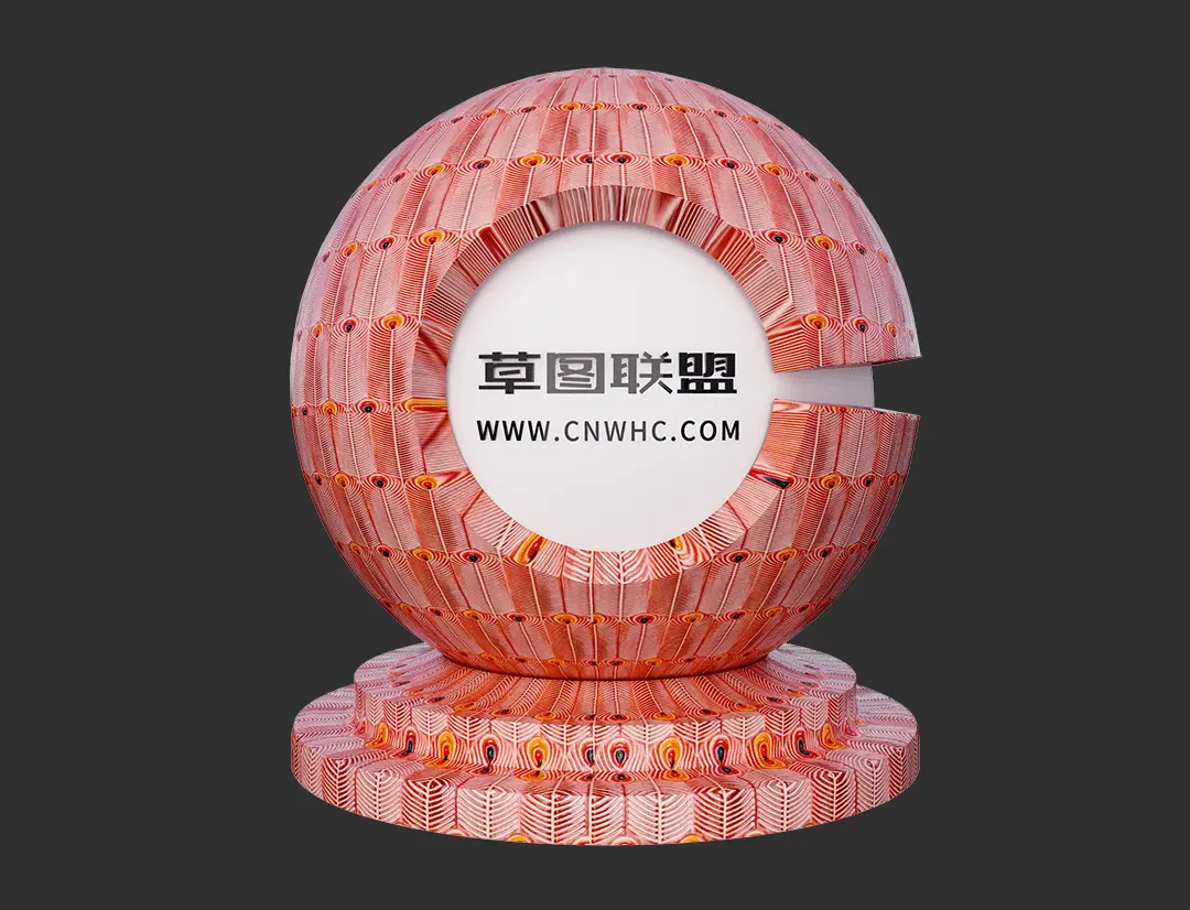 Enscape羽毛砖SketchUp瓷砖材质贴图下载0038