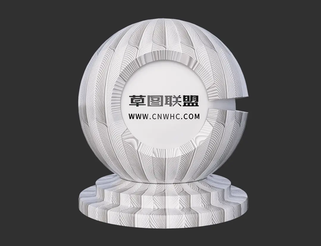 Enscape羽毛砖SketchUp瓷砖材质贴图下载0043