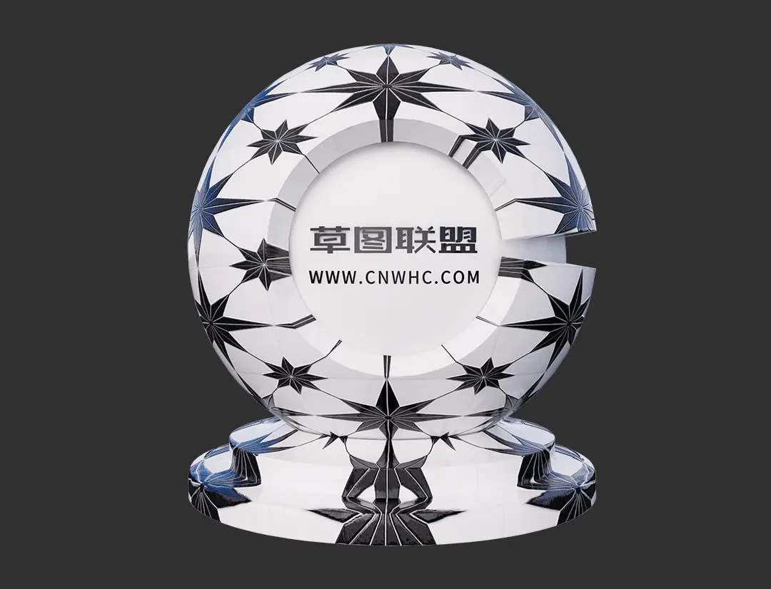 Enscape花纹瓷砖SketchUp墙砖地砖材质贴图下载0051