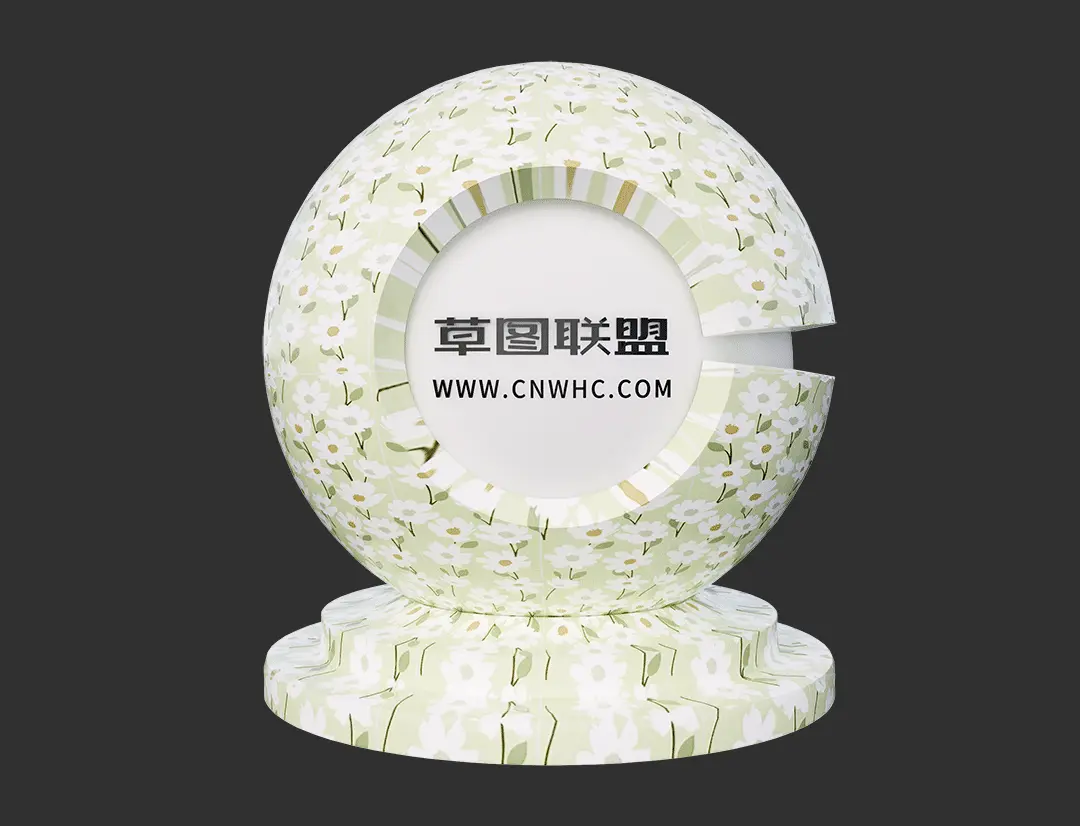 Enscape花纹瓷砖SketchUp墙砖地砖材质贴图下载0056
