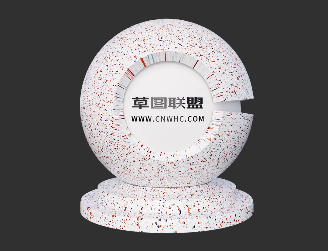 Enscape水磨石SketchUp地面材质贴图下载067