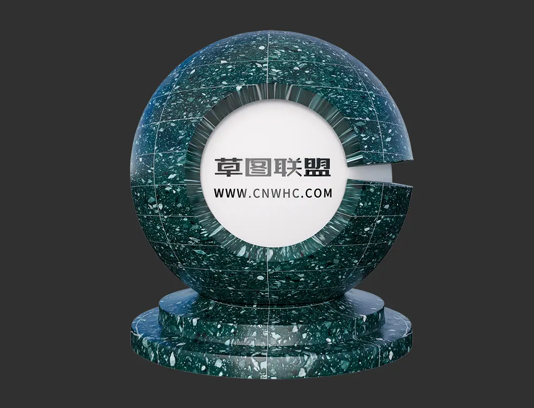 Enscape水磨石SketchUp地面材质贴图下载075