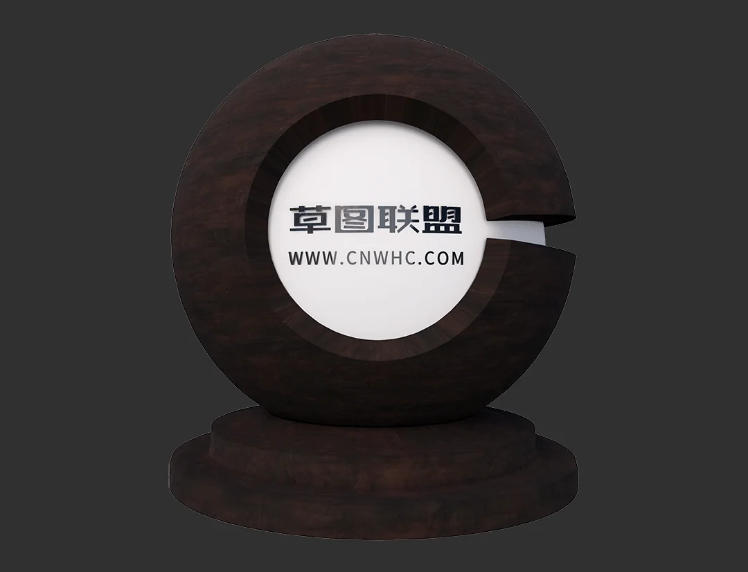 木纹爱格板Enscape材质SketchUp材质贴图下载030
