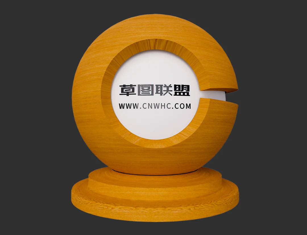 克洛斯邦木纹板材Enscape材质SketchUp材质贴图下载0006