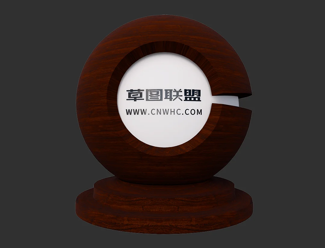 克洛斯邦木纹板材Enscape材质SketchUp材质贴图下载0007