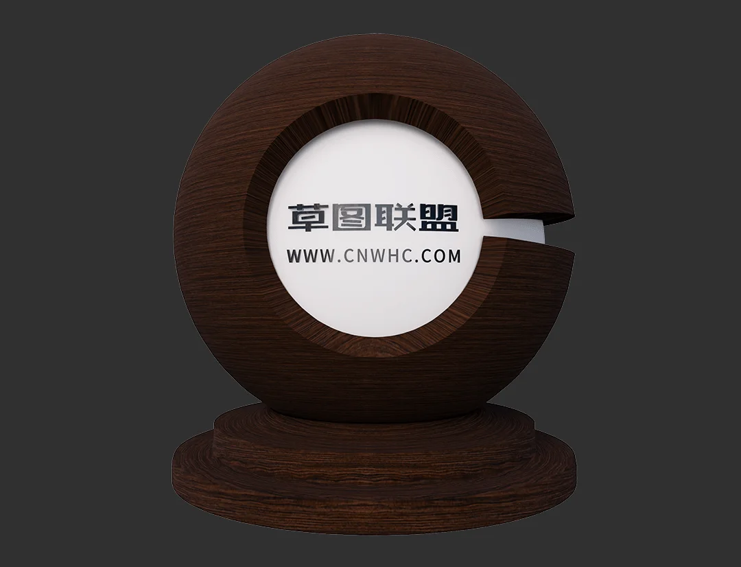 克洛斯邦木纹板材Enscape材质SketchUp材质贴图下载0026