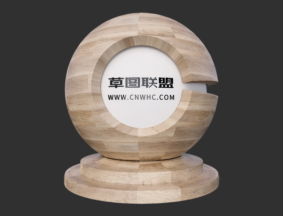 长颈鹿进口强化木地板Enscape材质SketchUp材质贴图下载0335