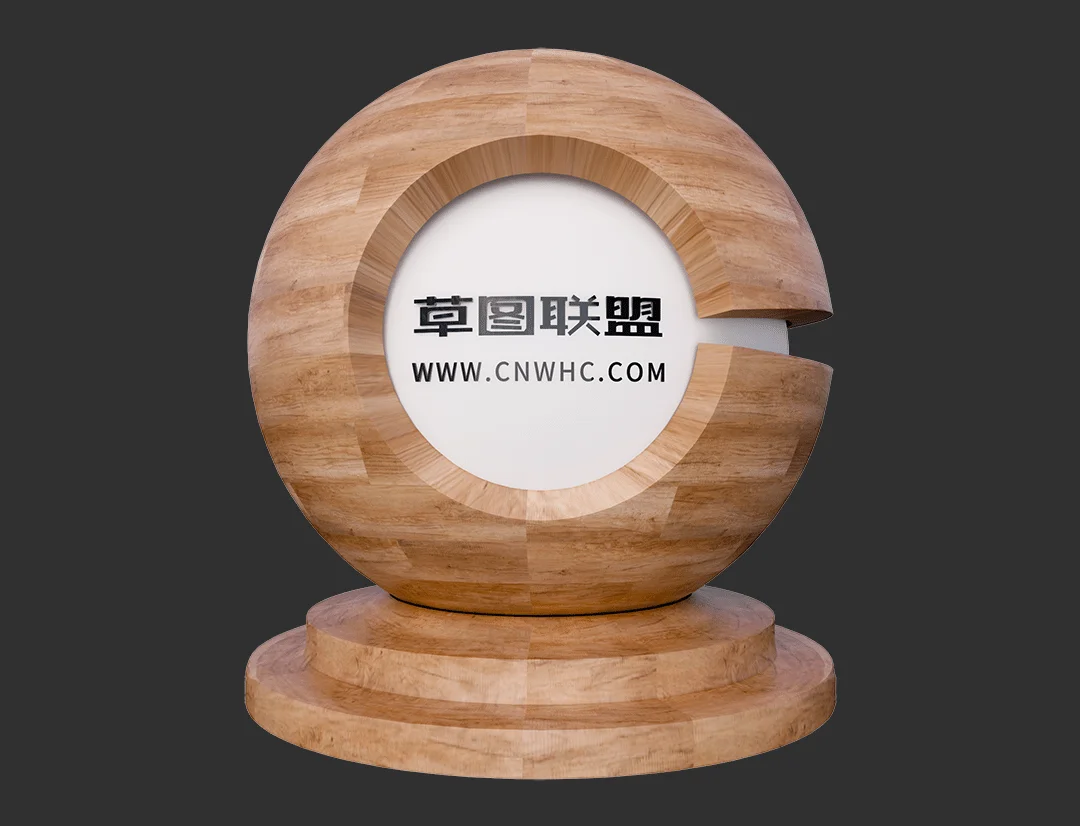 长颈鹿进口强化木地板Enscape材质SketchUp材质贴图下载0336