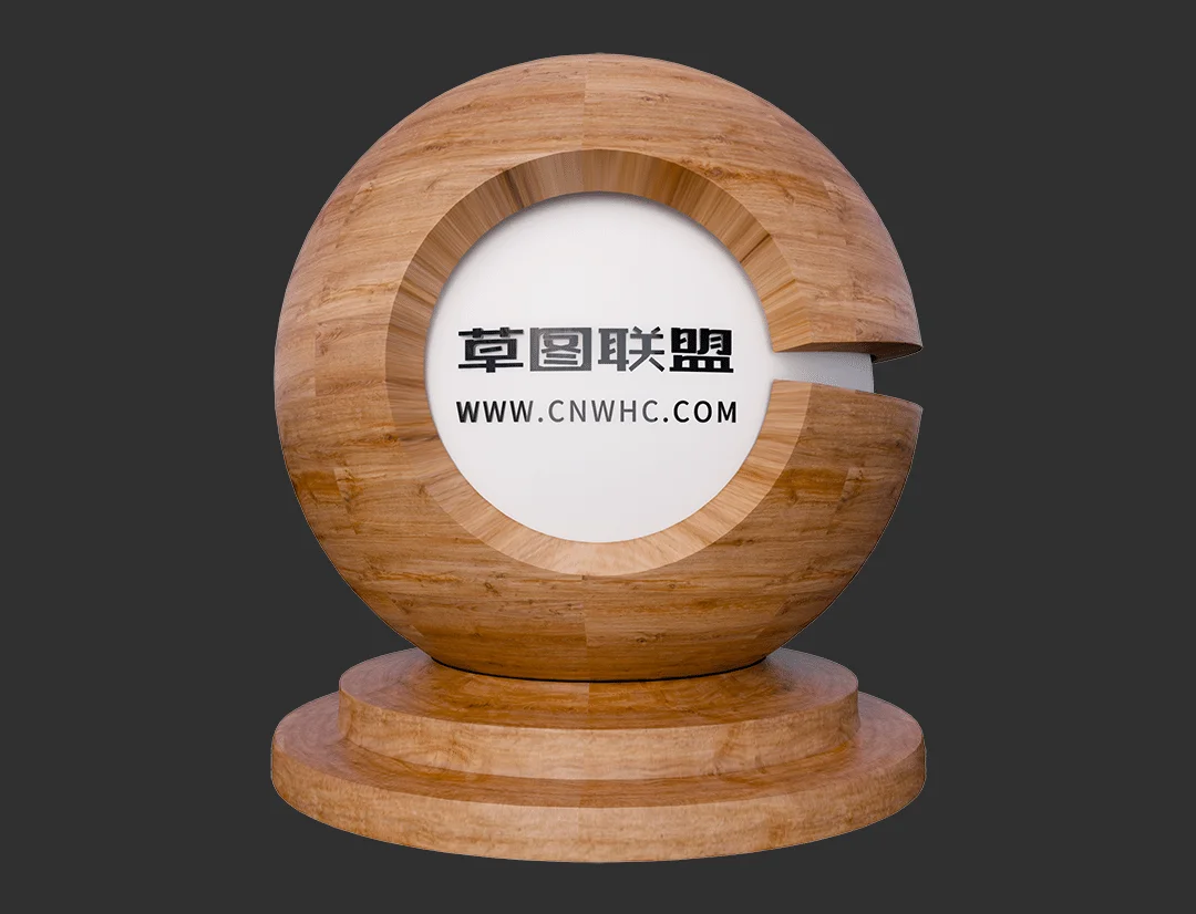长颈鹿进口强化木地板Enscape材质SketchUp材质贴图下载0343