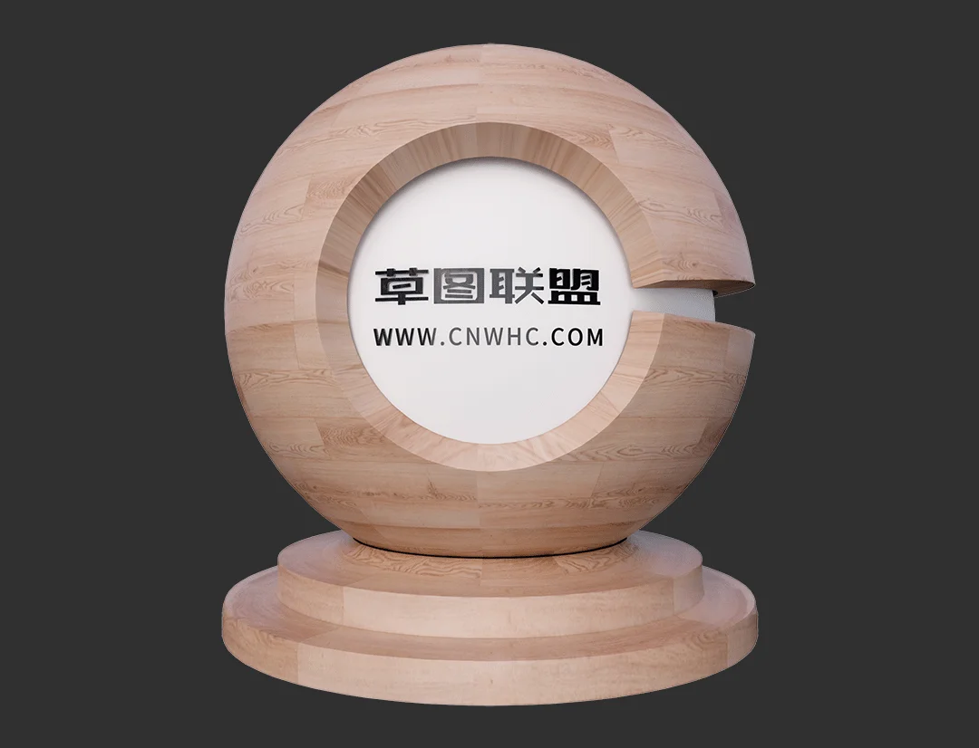 长颈鹿进口强化木地板Enscape材质SketchUp材质贴图下载0346