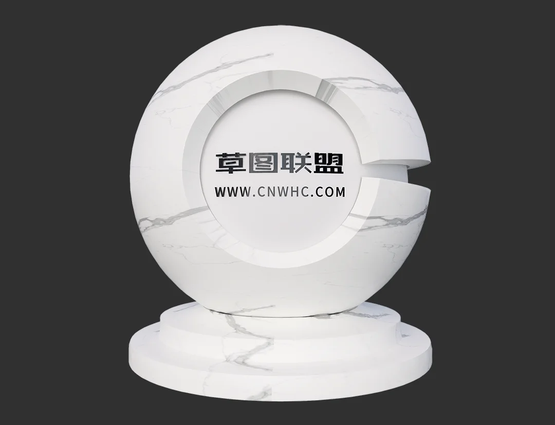 奥力斯特岩板Enscape材质SketchUp材质贴图下载0141