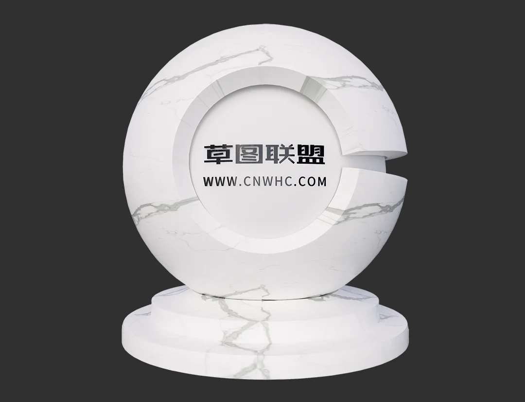 奥力斯特岩板Enscape材质SketchUp材质贴图下载0146