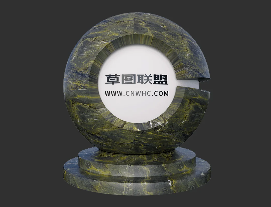 奥力斯特岩板Enscape材质SketchUp材质贴图下载0466