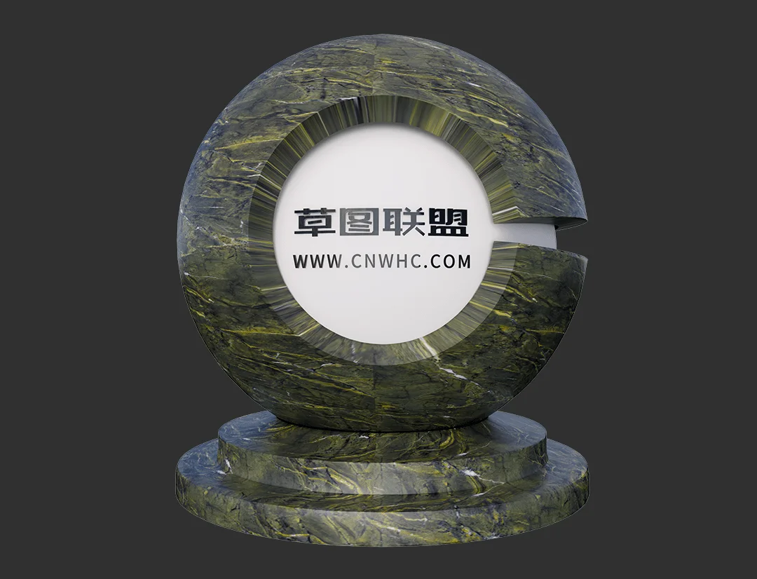 奥力斯特岩板Enscape材质SketchUp材质贴图下载0468