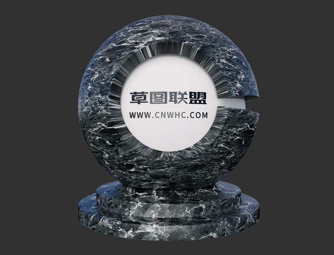 奥力斯特岩板Enscape材质SketchUp材质贴图下载0471
