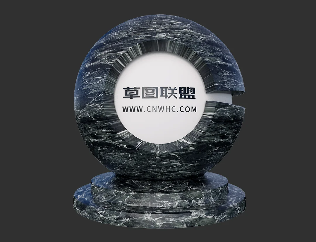 奥力斯特岩板Enscape材质SketchUp材质贴图下载0472