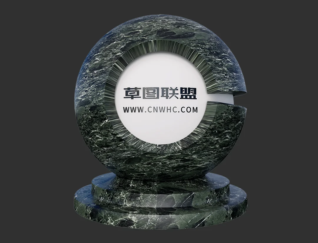 奥力斯特岩板Enscape材质SketchUp材质贴图下载0475