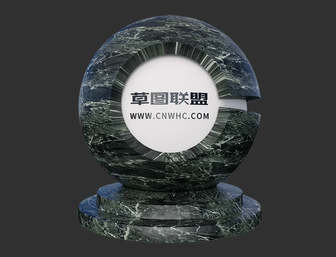奥力斯特岩板Enscape材质SketchUp材质贴图下载0478