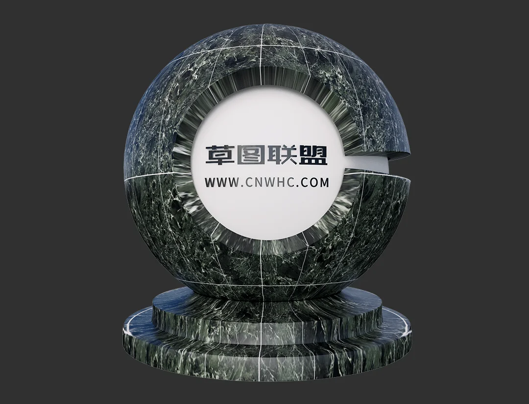 奥力斯特岩板Enscape材质SketchUp材质贴图下载0479