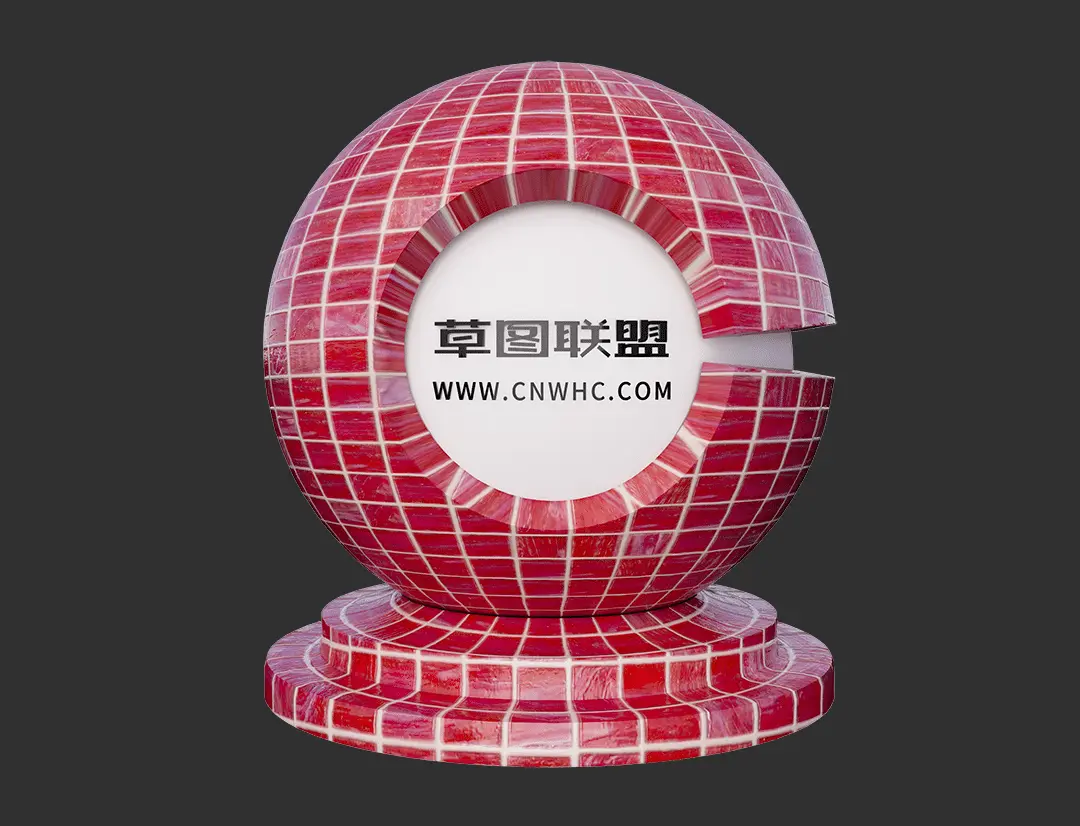 Enscape马赛克瓷砖材质贴图下载074