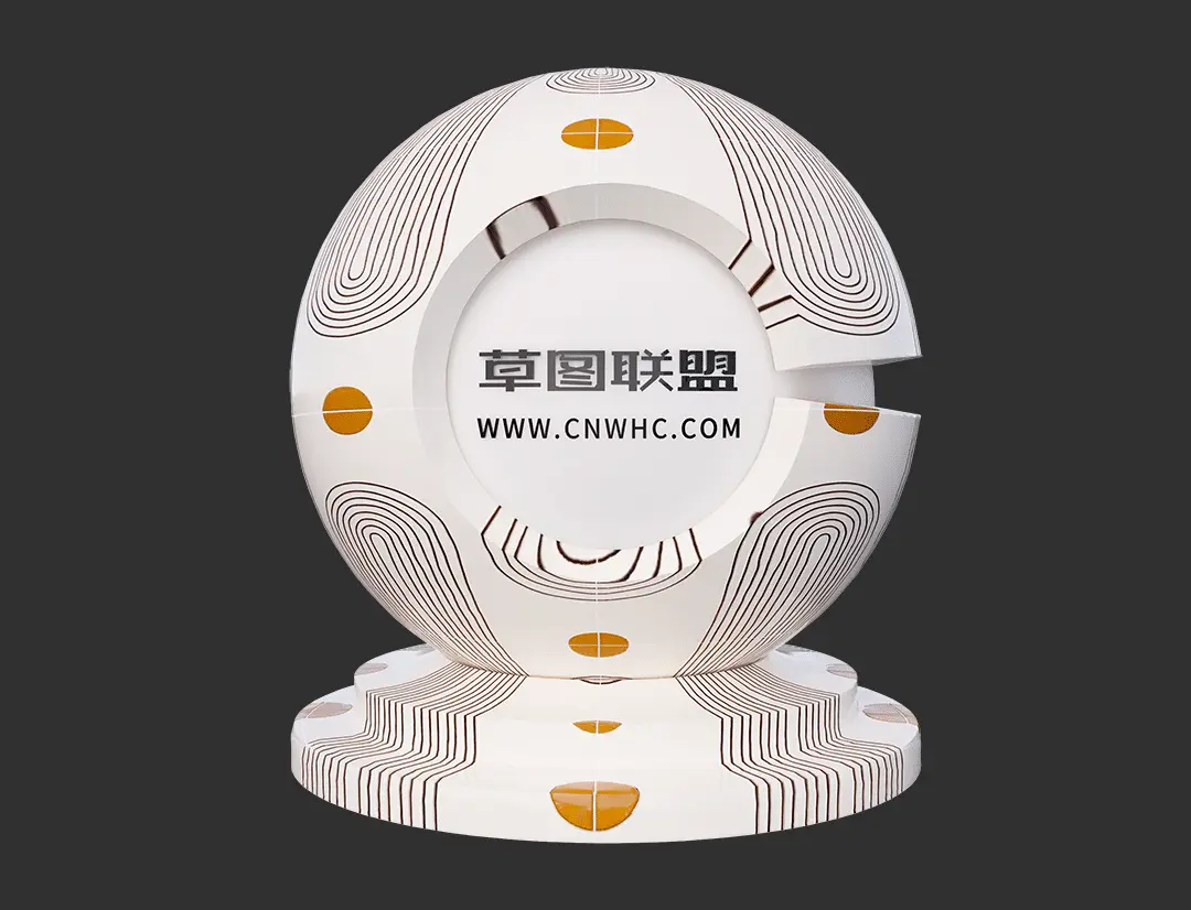 Enscape花纹瓷砖SketchUp墙砖地砖材质贴图下载0062