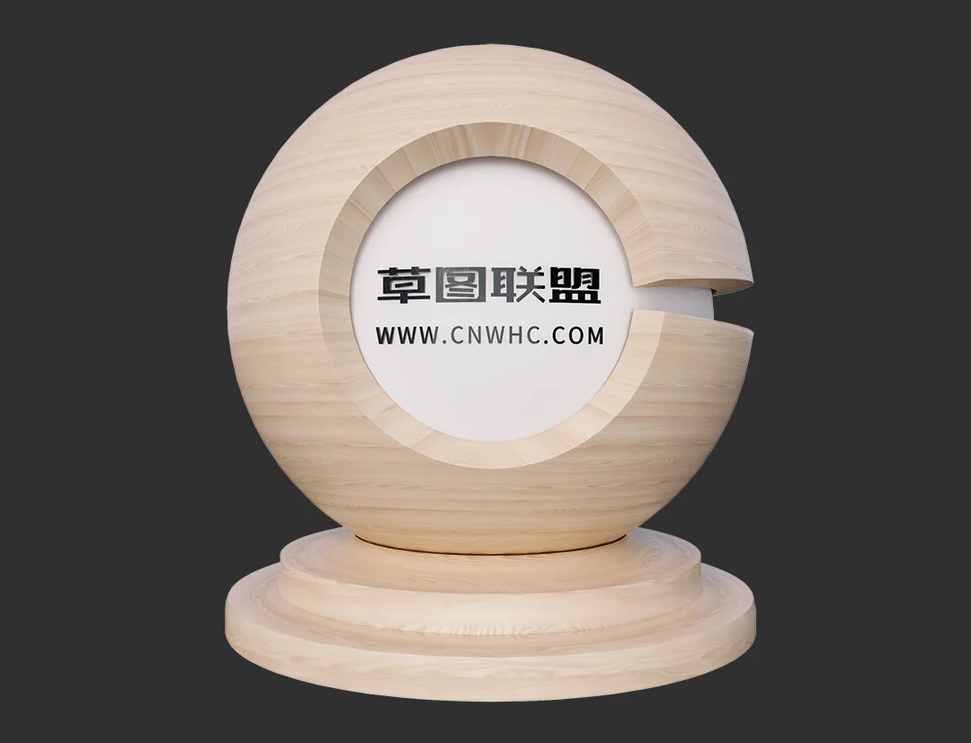 木纹爱格板Enscape材质SketchUp材质贴图下载056