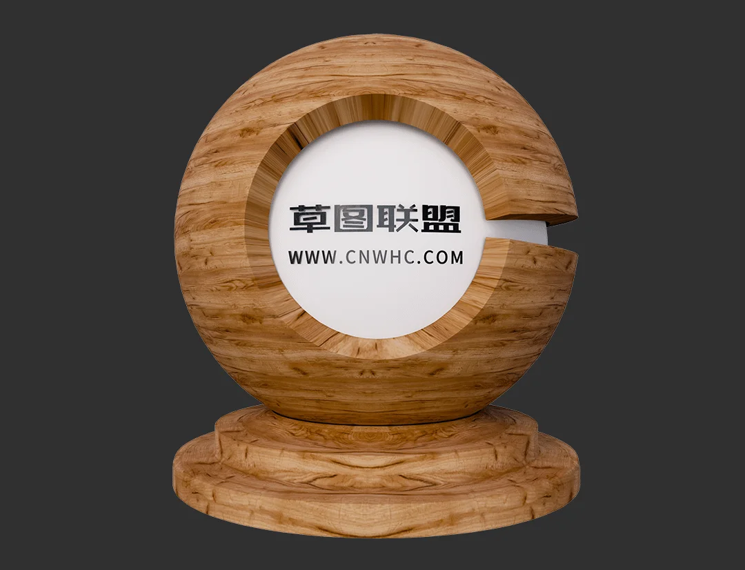 克洛斯邦木纹板材Enscape材质SketchUp材质贴图下载0044