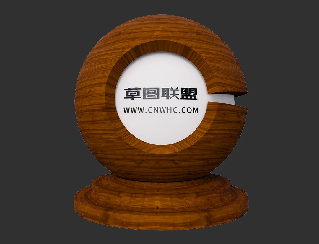 克洛斯邦木纹板材Enscape材质SketchUp材质贴图下载0059