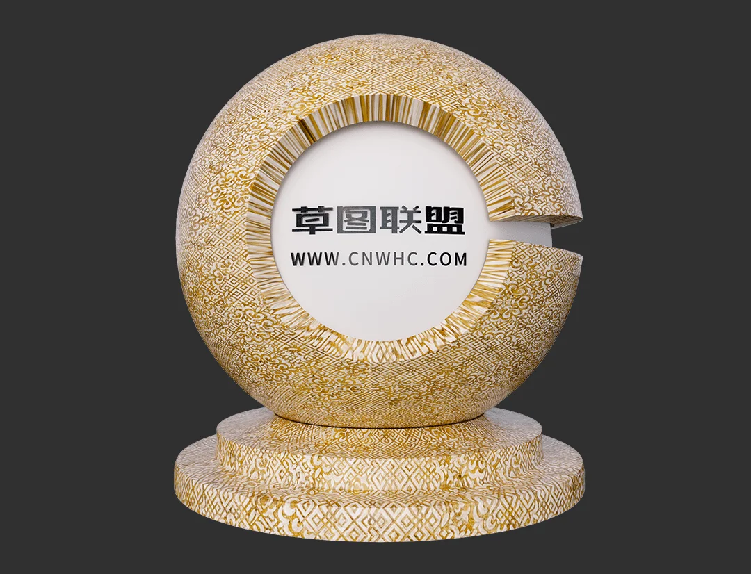 金意陶瓷砖Enscape材质SketchUp材质贴图下载0036