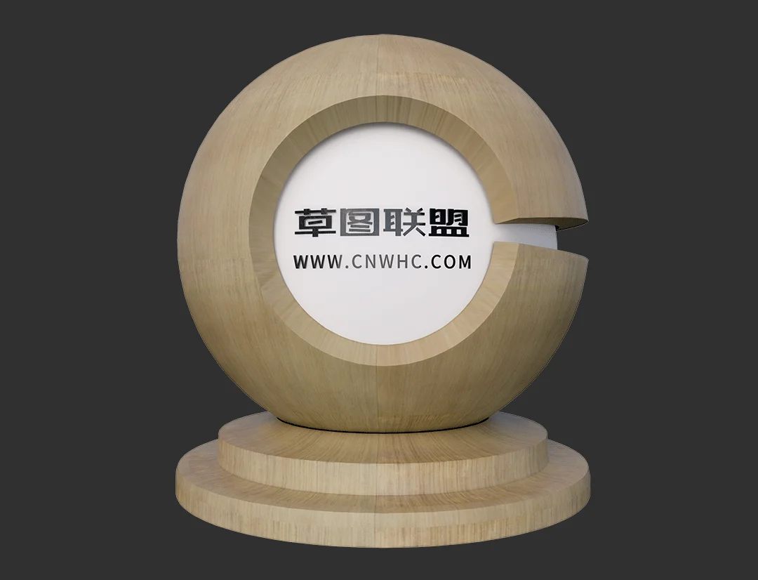科定KD科技实木木皮板材Enscape材质SketchUp材质贴图下载0046