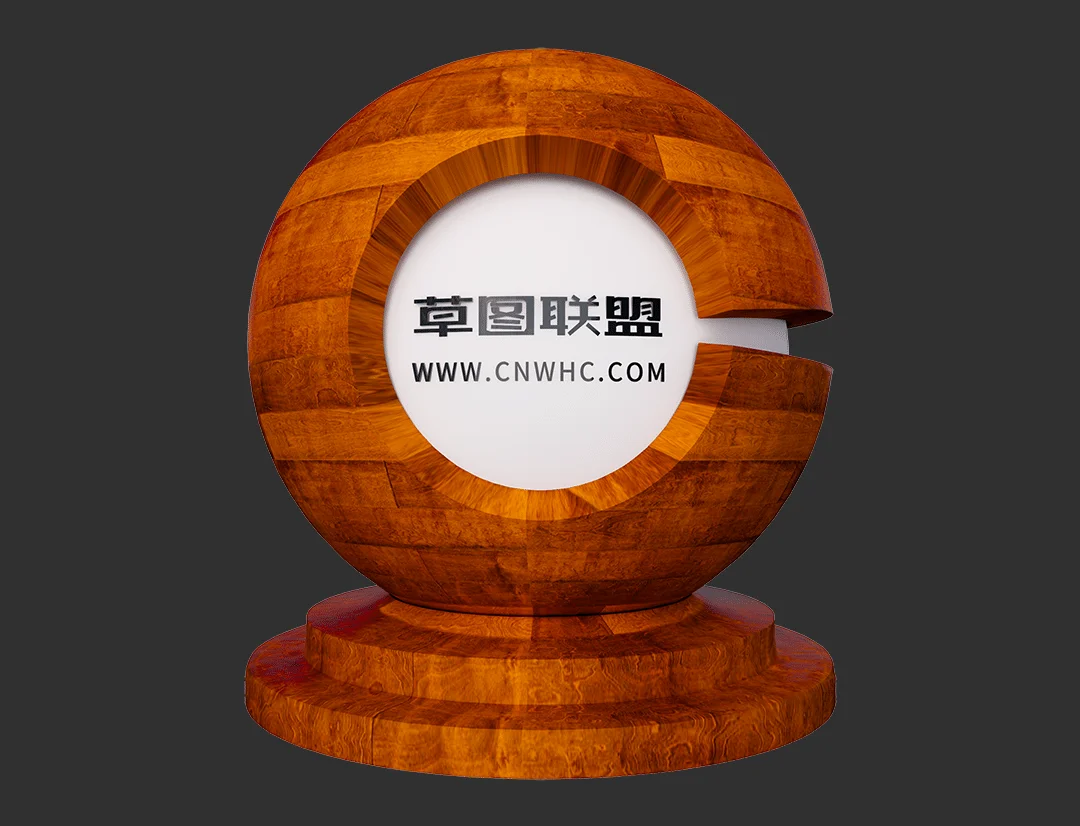 长颈鹿多层木地板Enscape材质SketchUp材质贴图下载0010