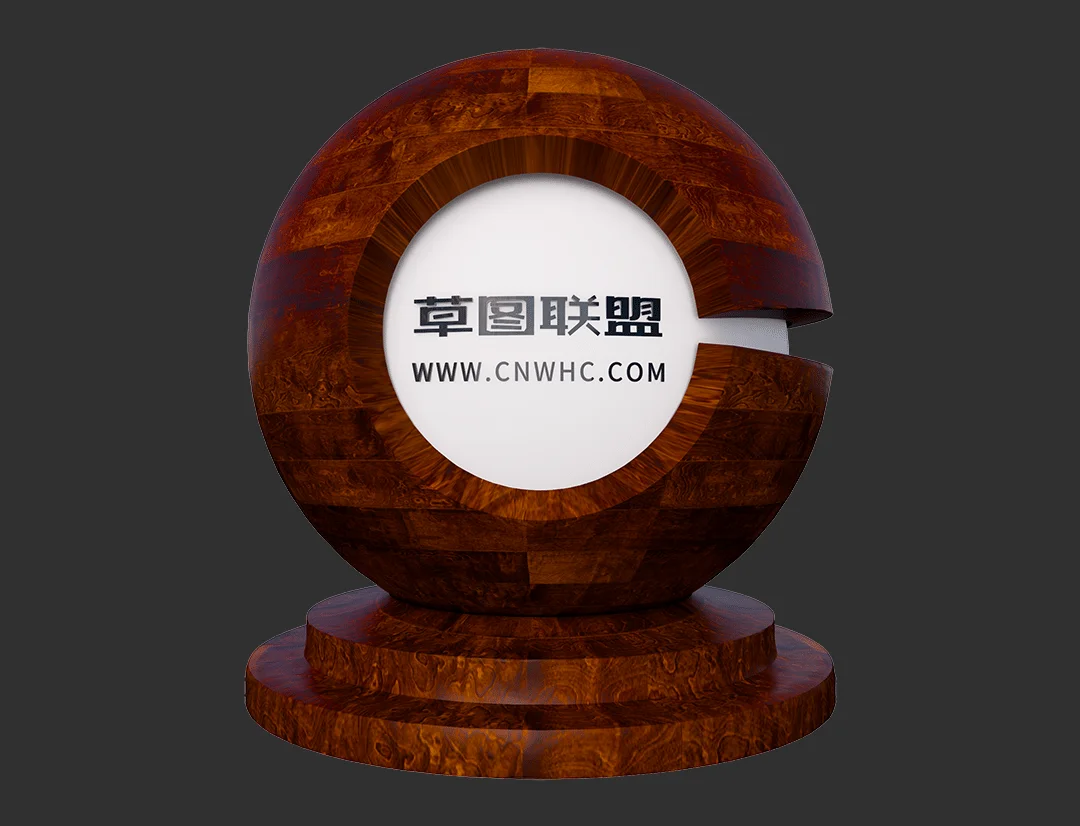 长颈鹿多层木地板Enscape材质SketchUp材质贴图下载0099